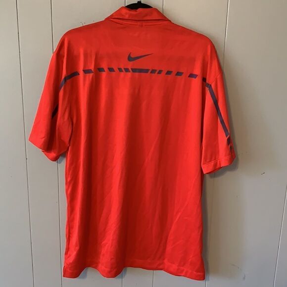 Nike Golf DriFit Red Polo Size Large - Picture 2 of 4